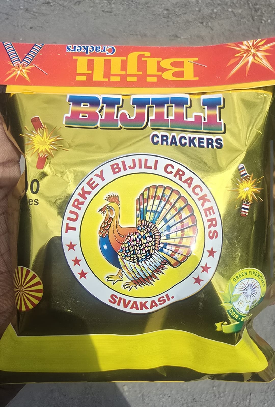 kronline Crackers Red Bijili