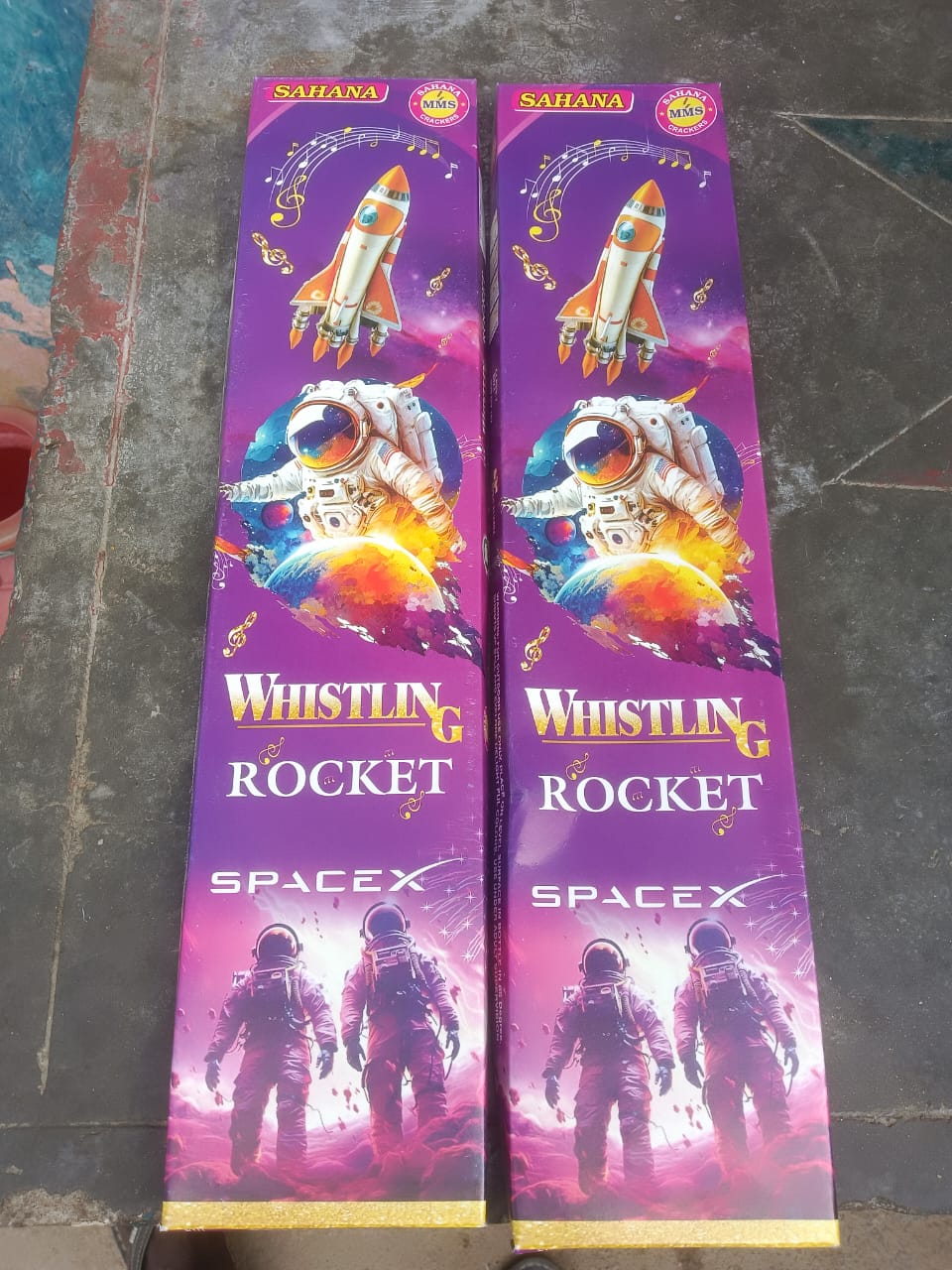 kronline Crackers Wizzling Rocket