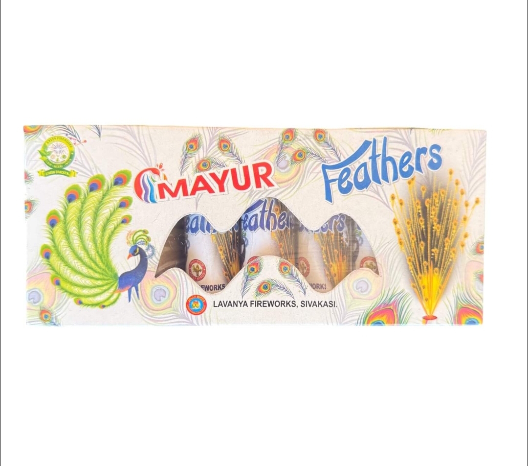 kronline Crackers Peacock Features